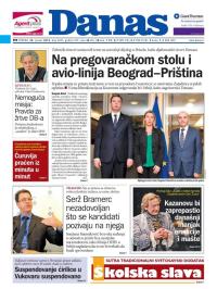 Danas - broj 6693, 26. jan 2016.