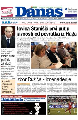 Danas - broj 5814, 30. avg 2013.