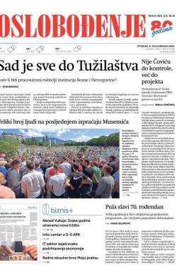Oslobođenje - broj 27340, 4. jul 2023.