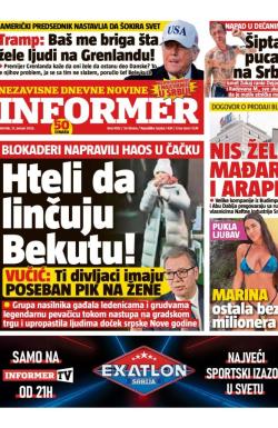 Informer - broj 4183, 15. jan 2026.