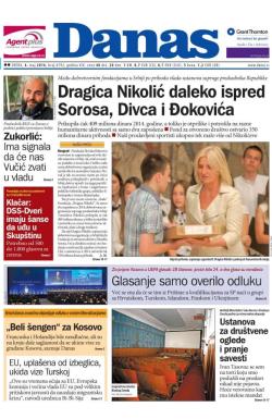 Danas - broj 6792, 4. maj 2016.