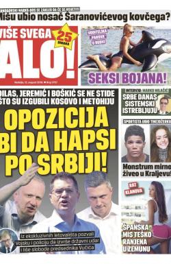 Alo - broj 3757, 12. avg 2018.