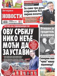 Večernje novosti - broj 4148, 28. nov 2021.