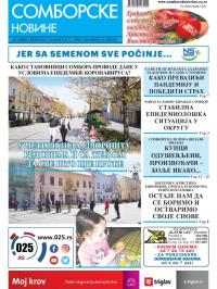Somborske novine - broj 3434, 17. apr 2020.