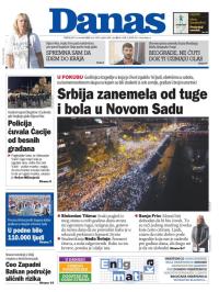 Danas - broj 10059, 3. nov 2025.