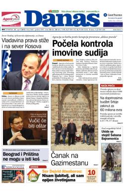 Danas - broj 5687, 25. apr 2013.