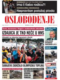 Oslobođenje - broj 24.124, 2. feb 2014.