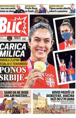 Blic - broj 8769, 28. jul 2021.