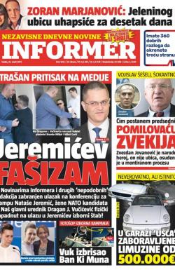 Informer - broj 1492, 22. mar 2017.