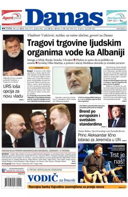 Danas - broj 5372, 14. jun 2012.