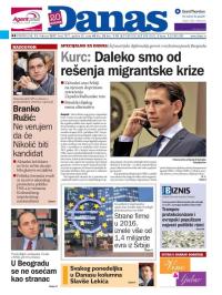 Danas - broj 7077, 13. feb 2017.