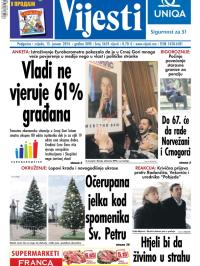 Vijesti - broj 5674, 15. jan 2014.