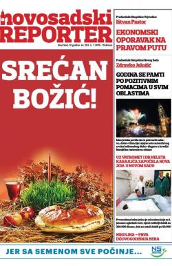 Novosadski reporter - broj 203, 3. jan 2019.