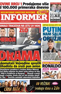Informer - broj 1097, 7. dec 2015.
