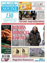 Nove Subotičke novine - broj 342, 20. okt 2023.