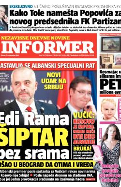 Informer - broj 770, 11. nov 2014.