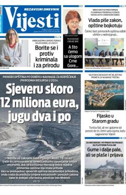 Vijesti - broj 9774, 18. jul 2025.