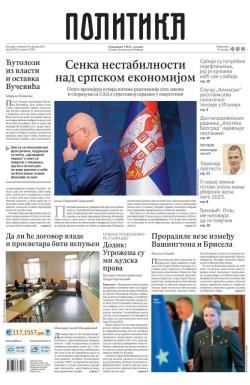 Politika - broj 39929, 30. jan 2025.