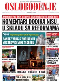 Oslobođenje - broj 24.592, 16. maj 2015.