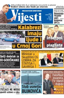 Vijesti - broj 6187, 18. jun 2015.