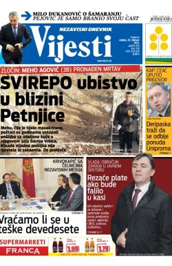 Vijesti - broj 5716, 26. feb 2014.