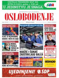 Oslobođenje - broj 24.374, 10. okt 2014.