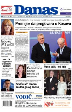 Danas - broj 5373, 15. jun 2012.