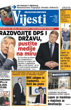 Vijesti - broj 5938, 7. okt 2014.