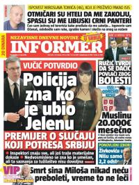 Informer - broj 1223, 9. maj 2016.