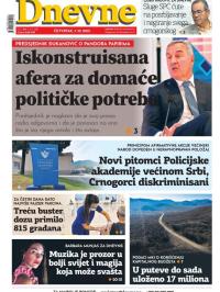 Dnevne novine - broj 3117, 7. okt 2021.