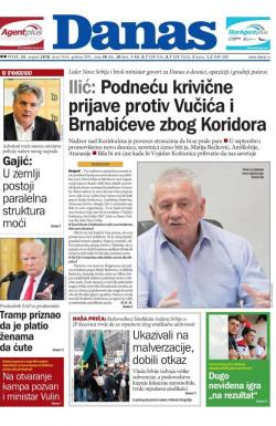 Danas - broj 7634, 24. avg 2018.