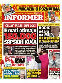 Informer - broj 1608, 8. avg 2017.