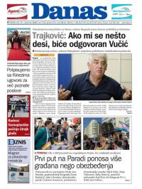 Danas - broj 7658, 17. sep 2018.