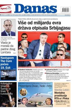 Danas - broj 7949, 5. jul 2019.