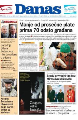 Danas - broj 7442, 13. feb 2018.