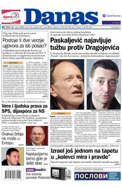 Danas - broj 5447, 28. avg 2012.