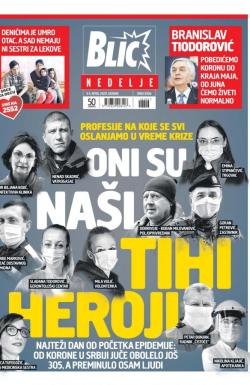 Blic - broj 8306, 4. apr 2020.