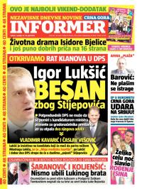 Informer CG - broj 591, 12. apr 2014.