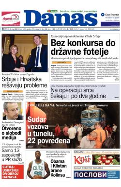 Danas - broj 5695, 3. maj 2013.