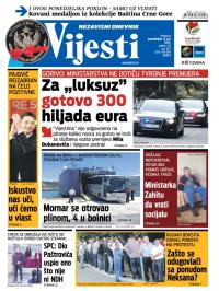 Vijesti - broj 6177, 8. jun 2015.