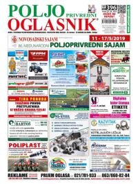 Poljoprivredni Oglasnik - broj 396, 24. apr 2019.