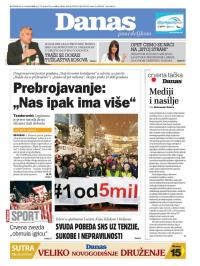 Danas - broj 7749, 17. dec 2018.