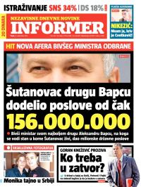 Informer - broj 116, 21. sep 2012.
