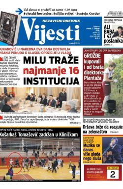 Vijesti - broj 6413, 2. feb 2016.