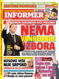 Informer - broj 1055, 19. okt 2015.