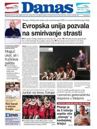 Danas - broj 7616, 6. avg 2018.