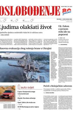 Oslobođenje - broj 27318, 7. jun 2023.