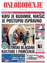 Oslobođenje - broj 24.107, 16. jan 2014.
