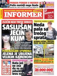 Informer - broj 1224, 10. maj 2016.