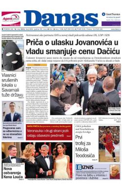 Danas - broj 6804, 16. maj 2016.